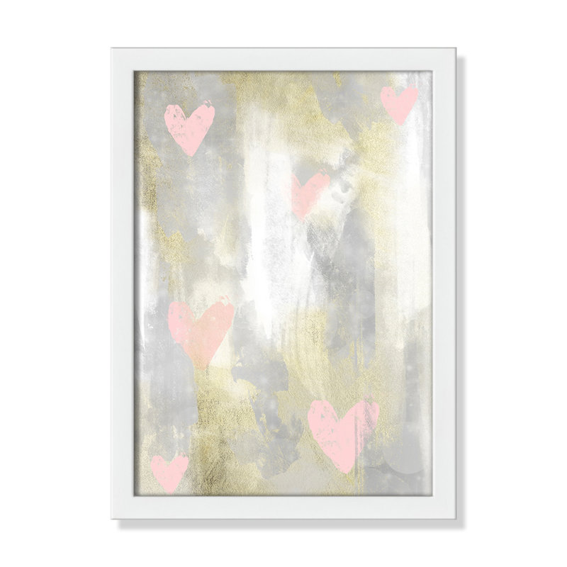 Décoration murale 1 enfant love explosion, H 15 po x l 11 po x P 1,19 po, Encadré de boîte blanc