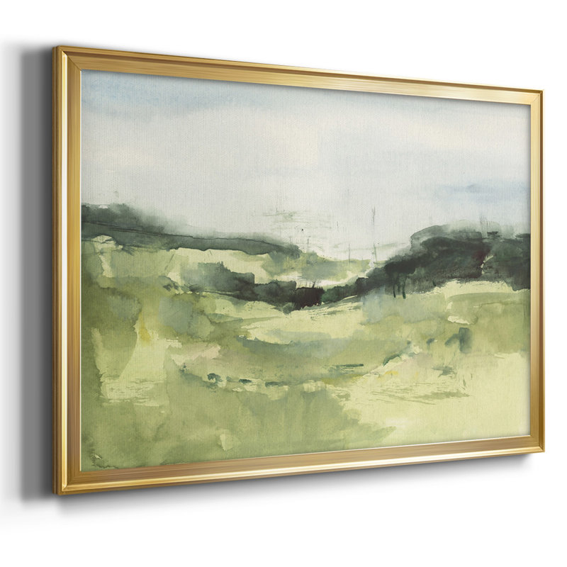 Hill Scramble I - reproduction de photo sur toile, Or, H 18 po x l 26 po x P 1,5 po