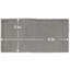 Chester Series 3" x 6" Ceramic Subway Tile in Grey