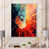 White Floater Framed Canvas