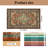 Boho Oriental Area Rug Non-slip Washable Low Pile Carpet-1074072955-1074072956