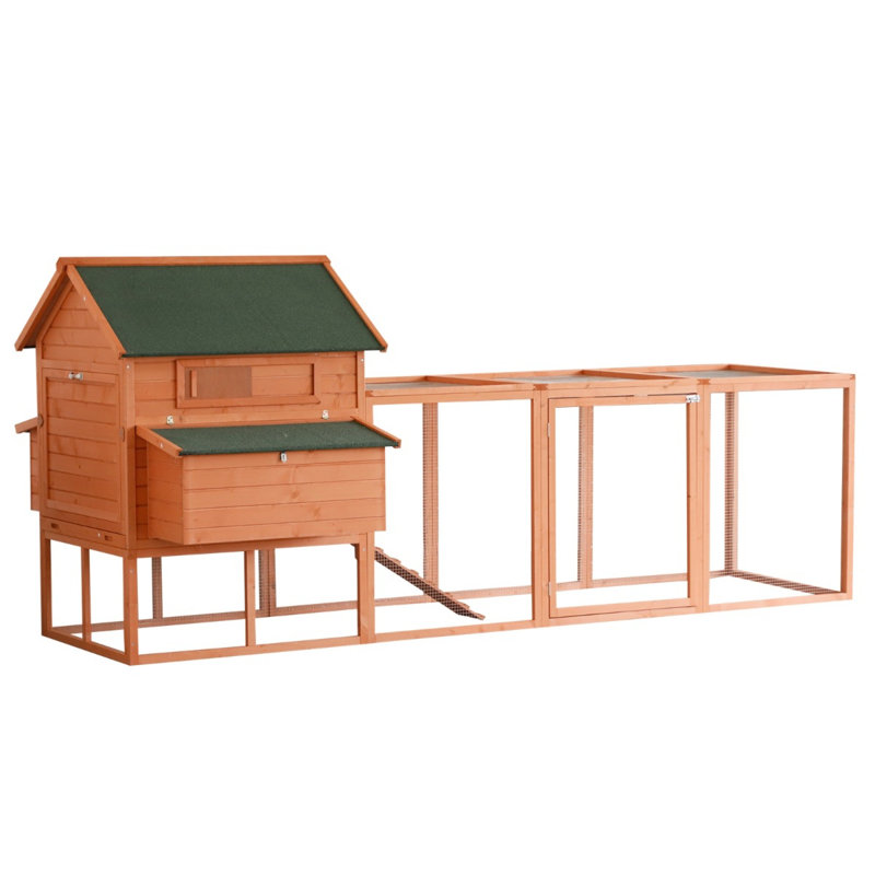 Poulaillers spacieux en bois, style rustique pour ferme familiale