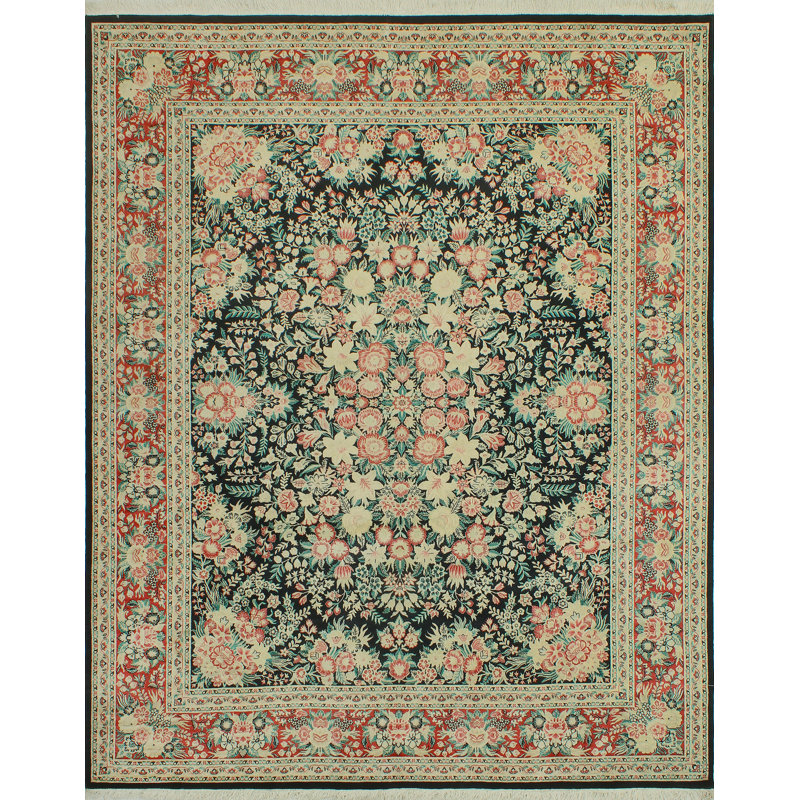 Tapis noir Pak-Persian Courtena