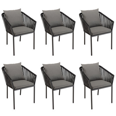 Macedon Patio Dining Armchair with Cushion