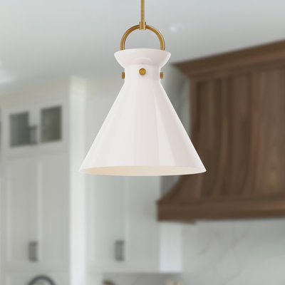 Luminaire suspendu conique à 1 lumière Tiney