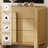 Modern Wood 3-Drawer Dresser with Curved Profile Design, Mid Century Dresser Organizer Storage for Bedroom,Living room, Entryway-1959252047