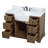 Pardue 48'' Single Bathroom Vanity with Marble Top-557350544