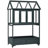 Selwyn Rustic Fir Wood Greenhouse With Smart Ventilation And Multifunctional Storage-115749803