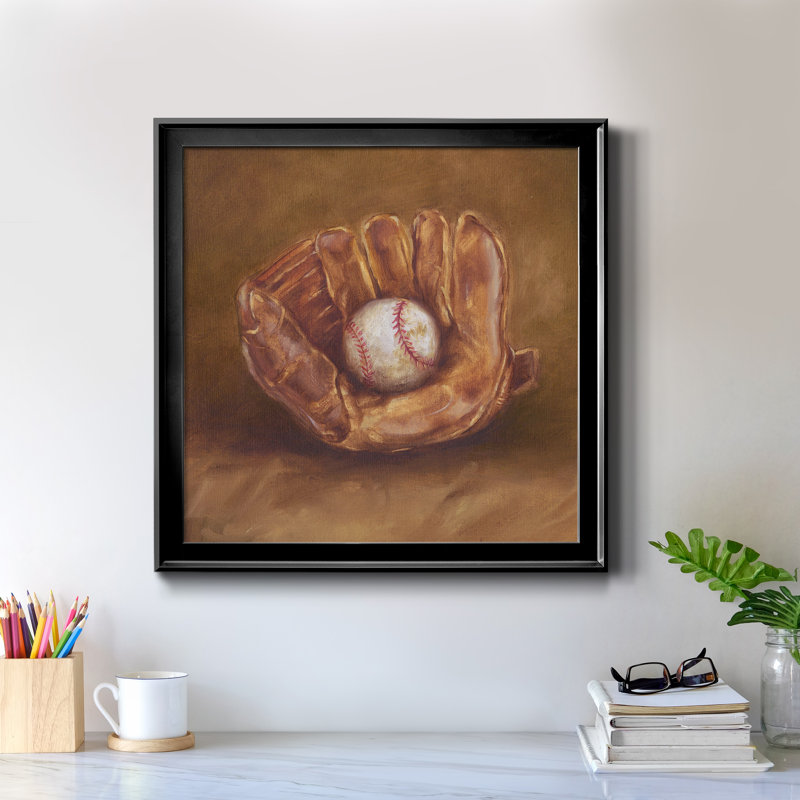 «Rustic Sports III», reproduction encadrée de qualité supérieure - prête à être accrochée, H 26,5 po x l 26,5 po x P 1,5 po