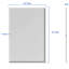 Square Beveled Wall Mirror