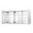 Recessed Or Surface Wall Mount Bathroom Medicine Cabinet With Adjustable Glass Shelves-126374940-109100812