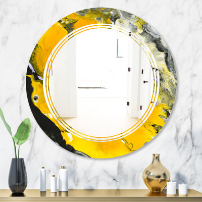 Miroir mural sans cadre 3 modern en marbre 3