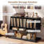 Support pour tourne-disque avec station de charge, support pour tourne-disque avec tablettes de rangement en vinyle-1165861287