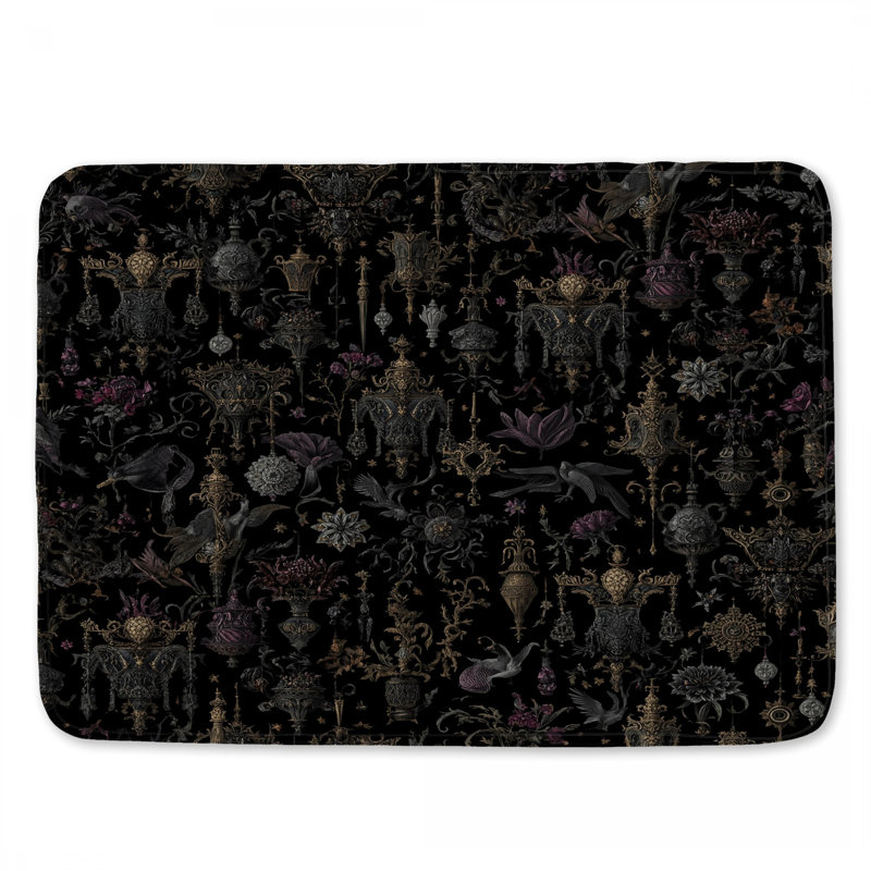 Tapis de bain Ornate, L 24 po x L 17 po