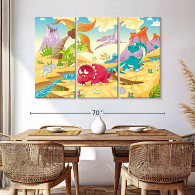 Ashelle Cartoon Dinosaurs
