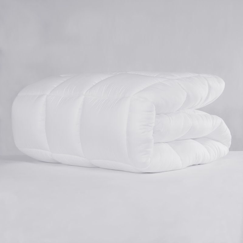 Queen White Down Alternative Pillowtop Mattress Topper