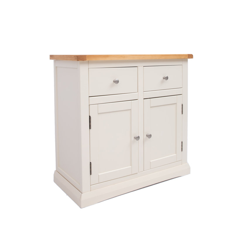 Neace 84cm Sideboard, Brown/White