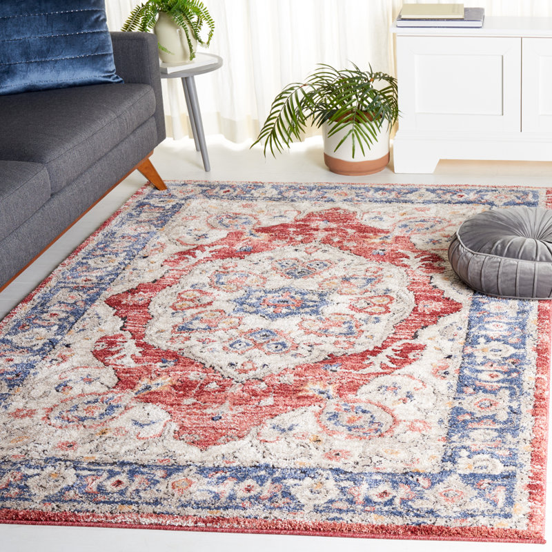 Luna Performance Oriental Rug, Rectangle 5'3" x 7'6"