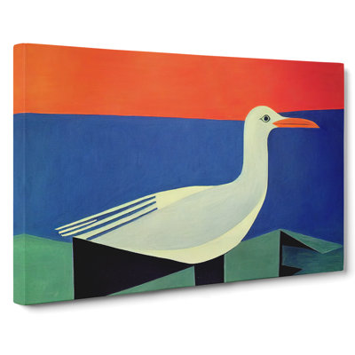 Seagull Abstract Vol.3 - Wrapped Canvas Print