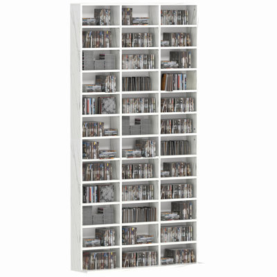 195cm H Media Shelves