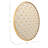Calkins Metal Flat Wall Mirror