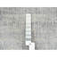 Tapis de couloir oriental tissé à la main 2 pi 7 po x 10 pi en jacquard de laine et en soie moderne ECCCD8063C3C4A0497
