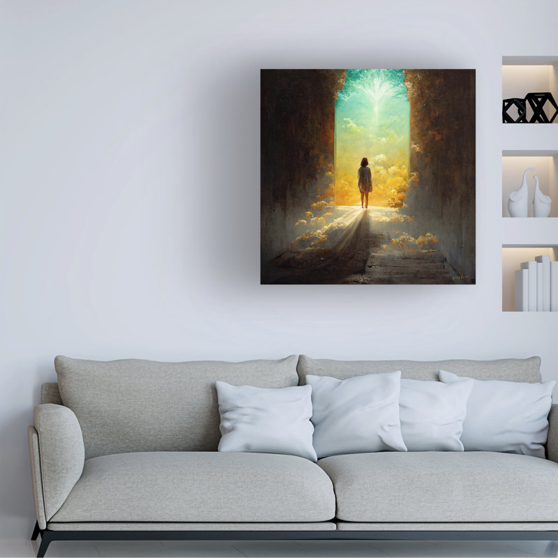 Art sur toile Sasha Clarity, H 24 po x l 24 po