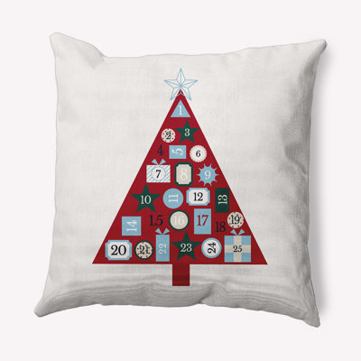 Coussin intérieur / extérieur Holiday Wishes