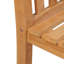 Arviso 3 - Person Teak Patio Dining Set with Rectangular Table