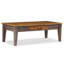 Kristin Solid Wood Four Leg Coffee Table with Storage
