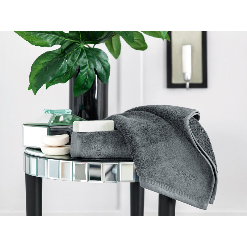 Poitiers Hand Towel, Dark Gray