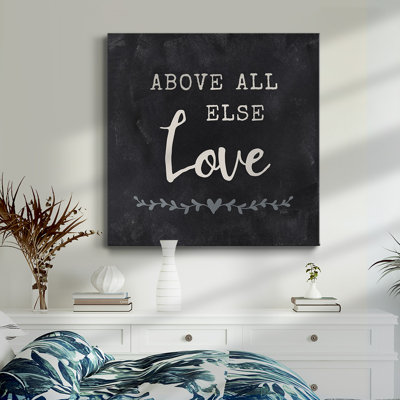 Above All Else-Premium Gallery Wrapped Canvas - Ready to Hang