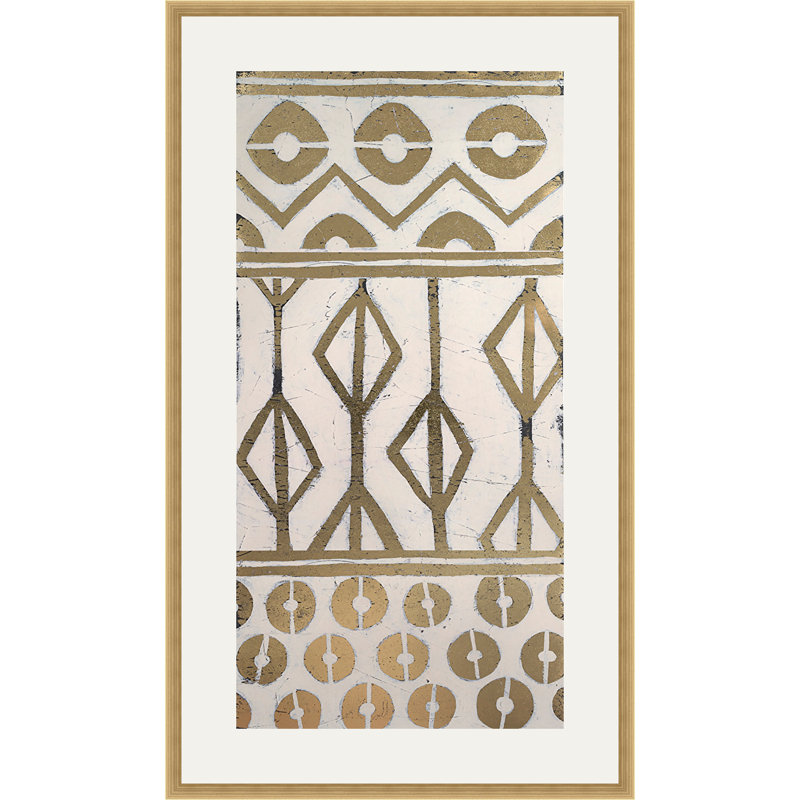 " Tribal Pattern In Cream I "