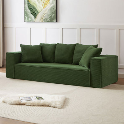89.02'' Corduroy Sofa