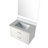 Castor 30 in W x 22 in D Single Bath Vanity and 28 in Mirror-104783384-112830908