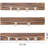 Piece Solid Wood Floating Shelf