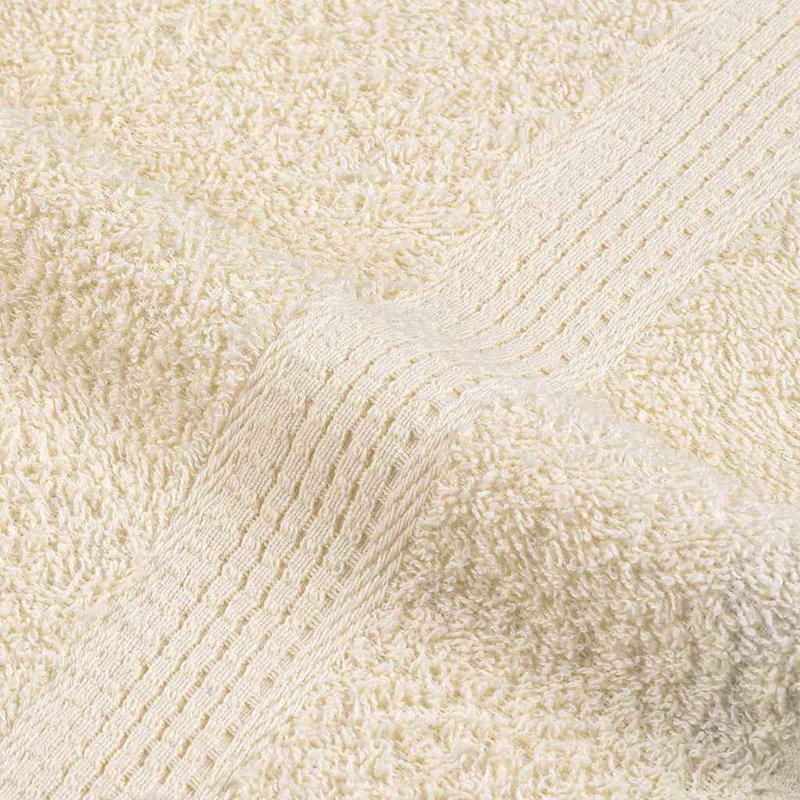 Avdie 100% Cotton Beach Towel, Cream