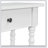 Narrow Console Table With Curved Corner, Retro Entryway Table With Top Drawer And Open Shelf, Sofa Table For Small Spaces-1737536146