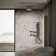 Honesty 10" Single-Function Wall or Ceiling-Mount Square Rainhead, Square Rain Showerhead 2.5 GPM