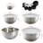 23-Piece Stainless Steel Mixing Bowl Set