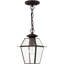 Luminaire suspendu d'extérieur 7,5 lumières en forme de chaîne 7,5 avec abat-jour en verre biseauté transparent 7,5-101230788