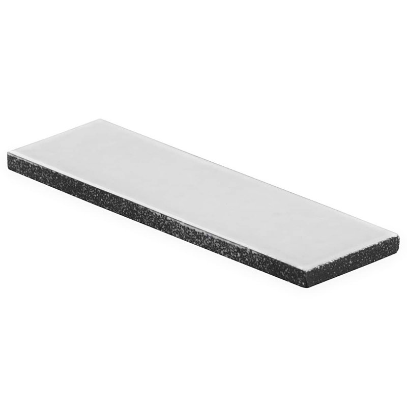 Color One 2x8 Glossy Lava Stone Tile, Milk White