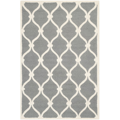 Neva Geometric Wool Hand Woven Area Rug