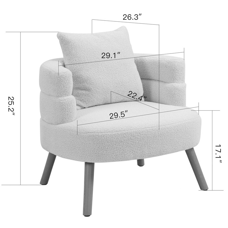 Fauteuil de 29,5 po Artemus