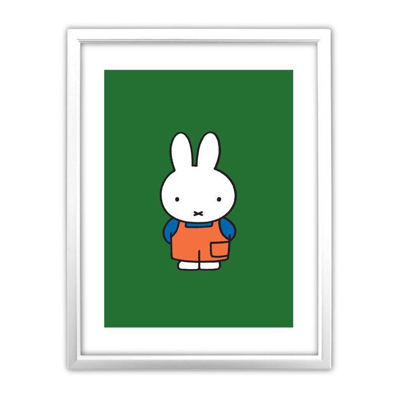 Dick Bruna - Single Picture Frame Print, White