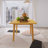 60" Rustic Farmhouse Rectangular Dining Table-964315075