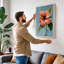 Hibiscus Study Botanical - Wrapped Canvas-1672613462-1672613480