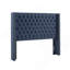 Tête de lit tapissier bleu marine-1857353865