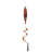 Fall Floral Burlap Balloon Wind Spinner