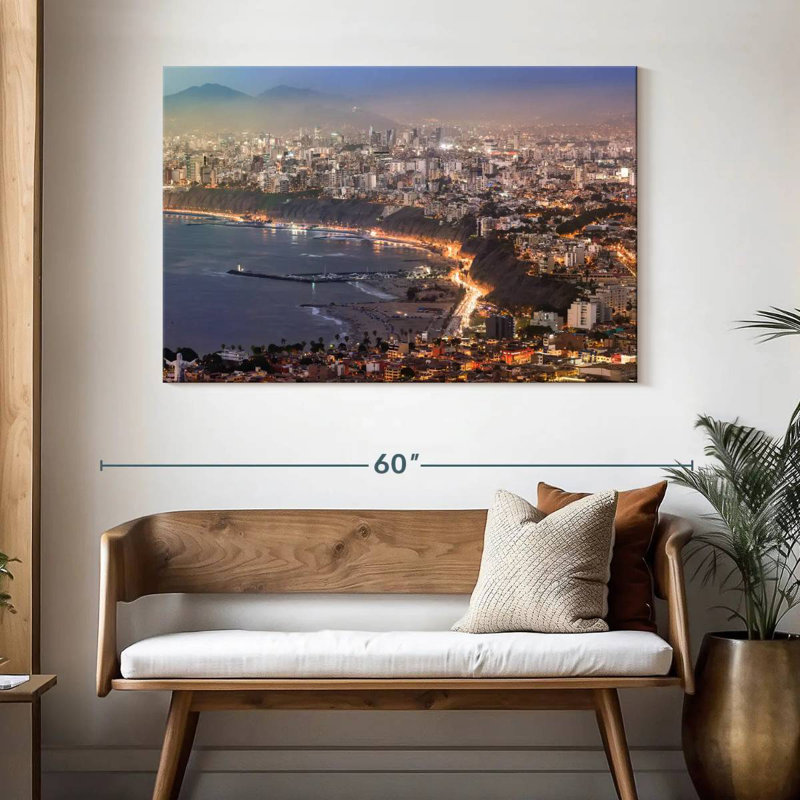 Nicci Lima City, 32" H x 48" W